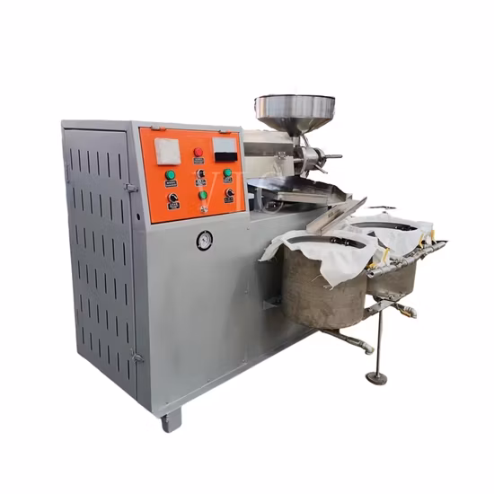 Fully Automatic Mini Small Household Sunflower Seed Peanut Nut Soybean Oil Machinery Oil Press