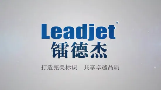 Leadjet ラウンド ノズル オンライン日付番号インクジェット印刷機プリンター